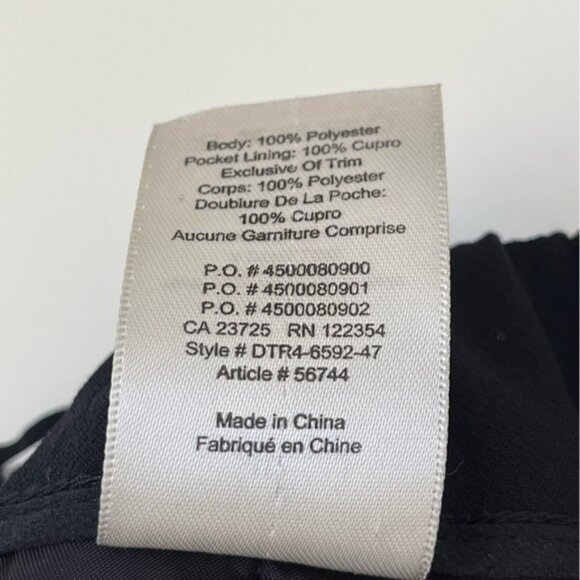 Aritzia Wilfred Darontal Black Pants Size 8 - Picture 9 of 14
